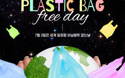 비닐봉투 없는 지구 7월 3일은 세계 일회용 비닐봉투 없는 날
